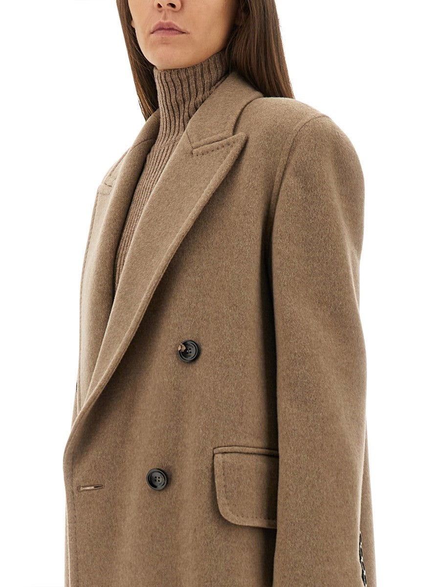 "HARMONY12" DOUBLE-BREASTED COAT