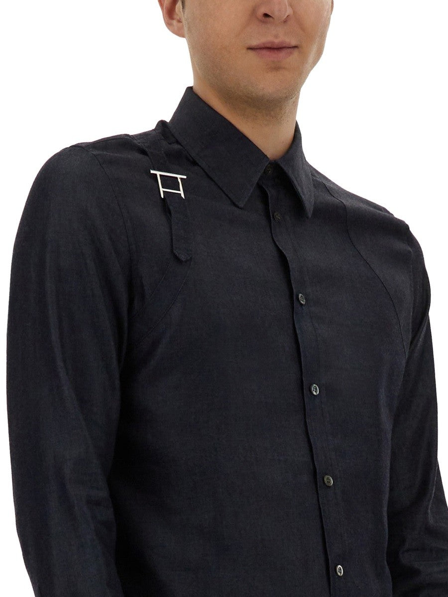 HARNESS SHIRT WITH T BUCKLE