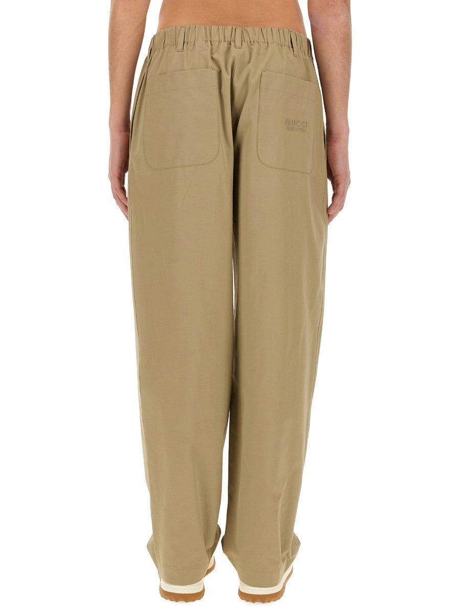 HEAVY COTTON POPLIN PANTS