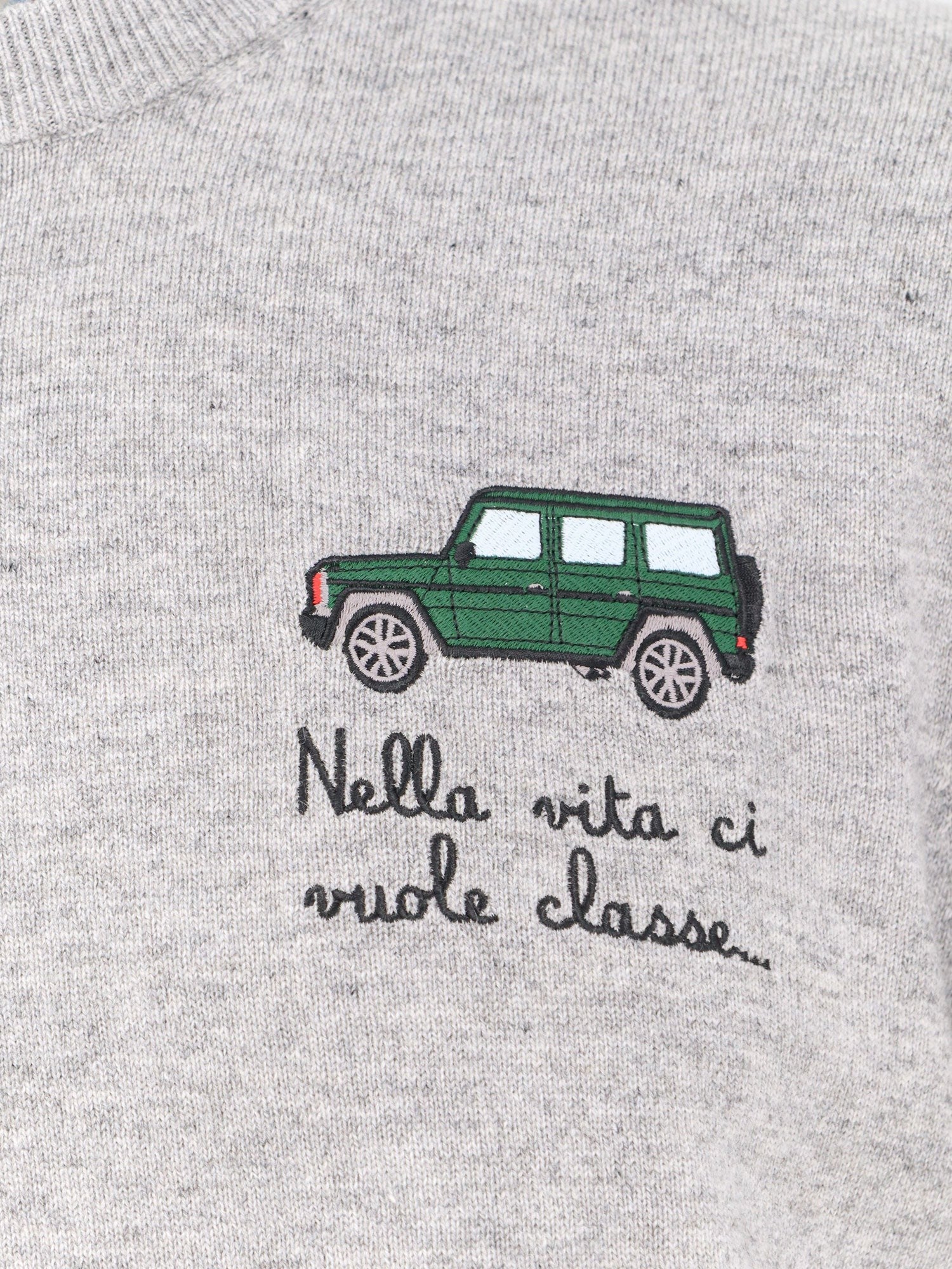 Heron Light Embry wool blend sweater