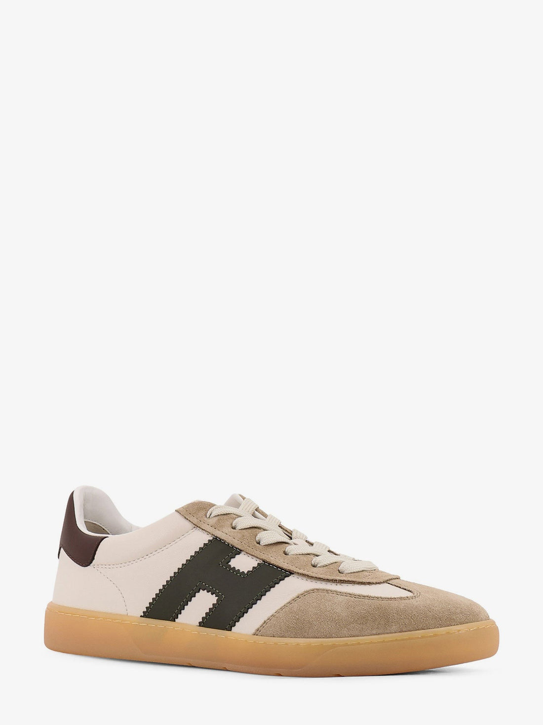 Hogan Cool suede and leather low-top sneakers