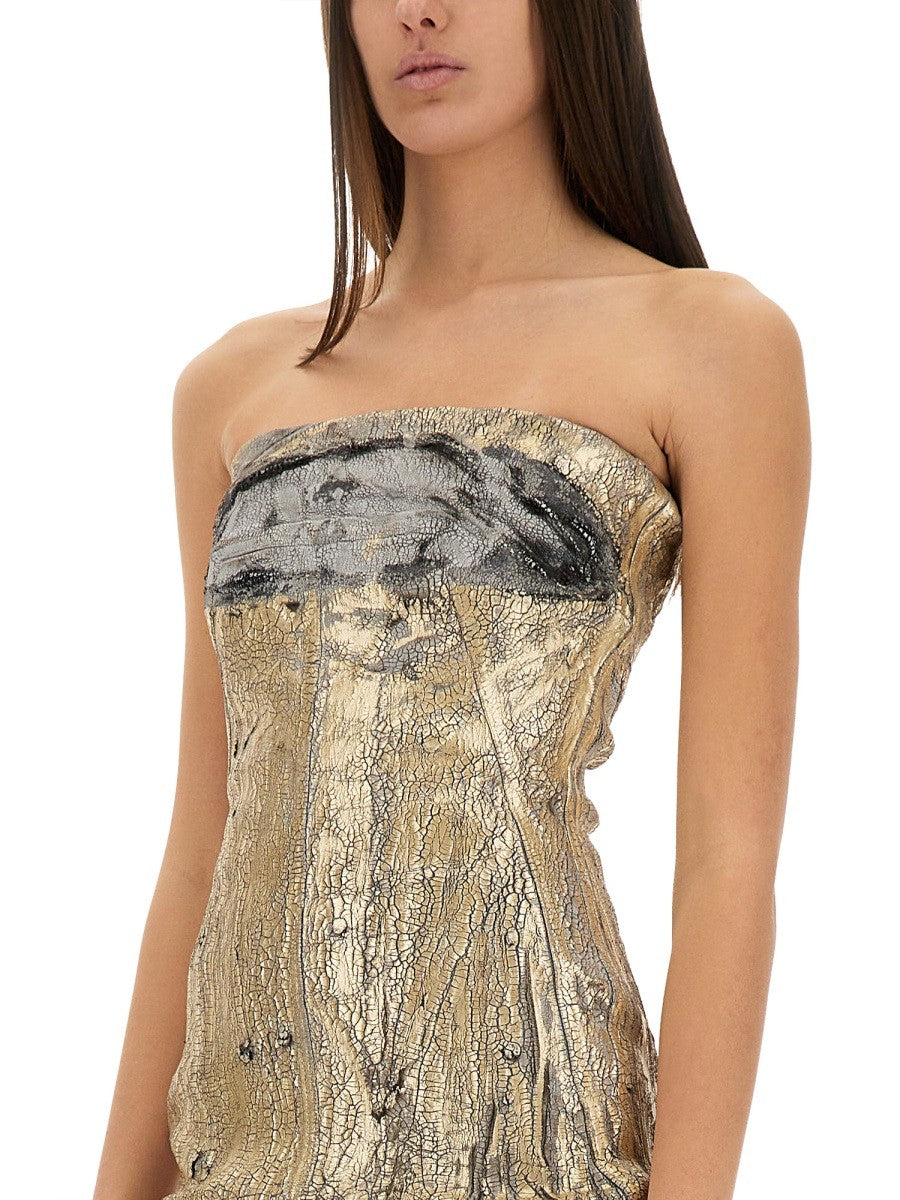 "HOLLYWOOD BUSTIER" DRESS