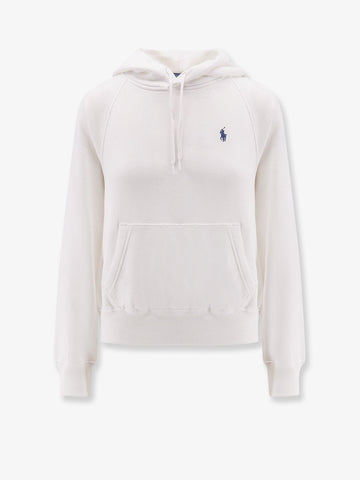 Hooded cotton sweatshirt