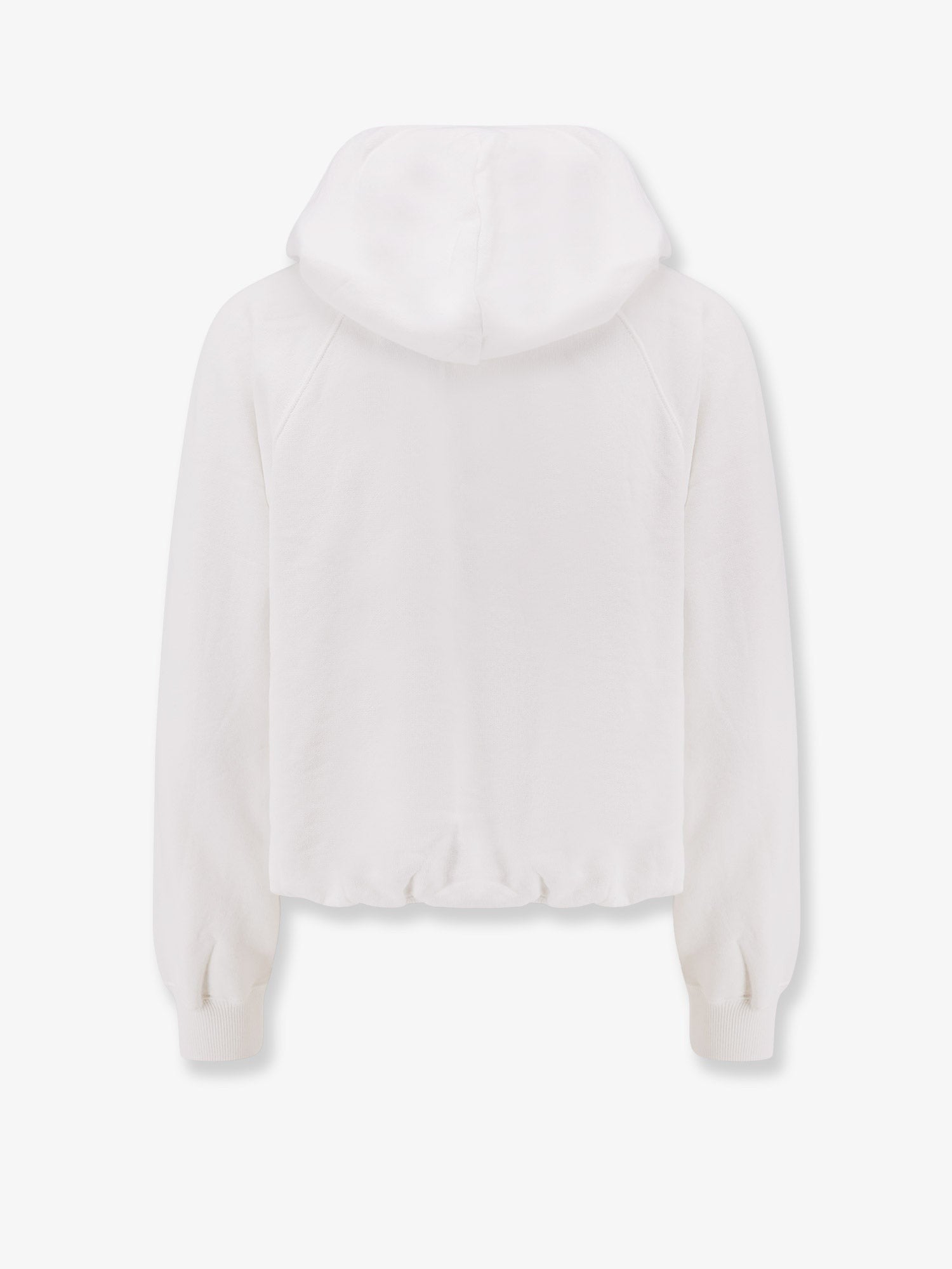 Hooded cotton sweatshirt