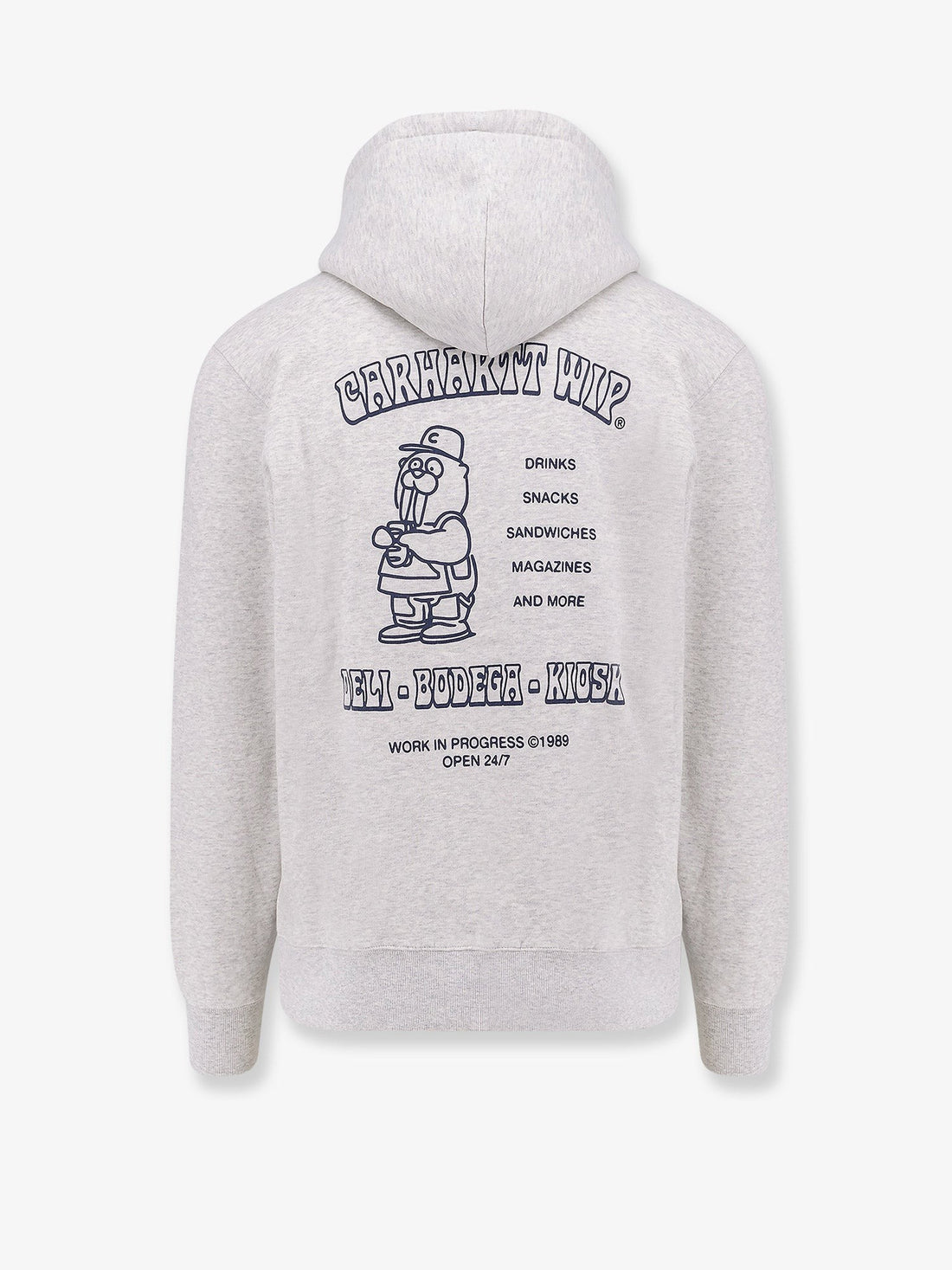 Hooded Sandwich cotton sweatshirt