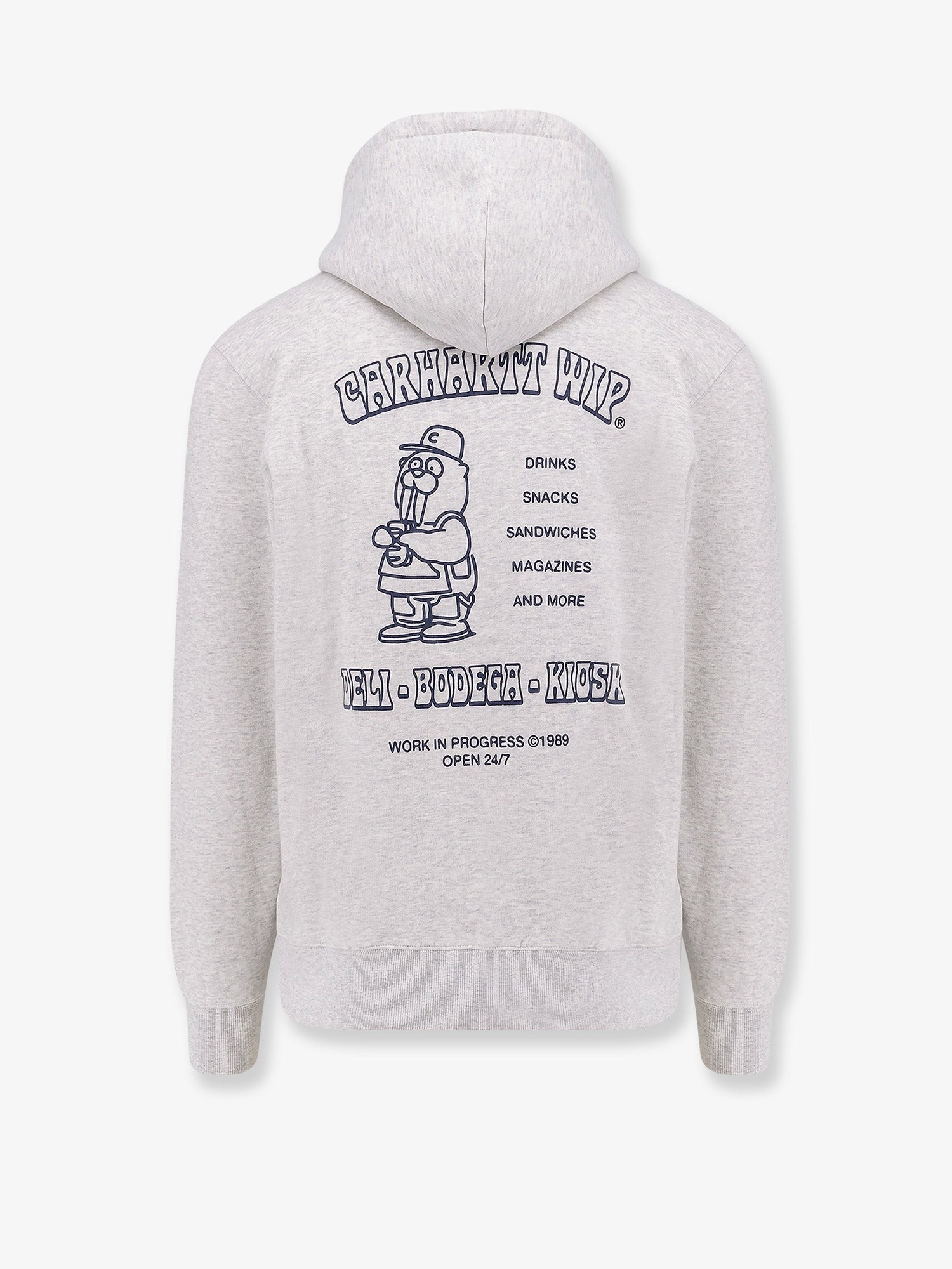 Hooded Sandwich cotton sweatshirt