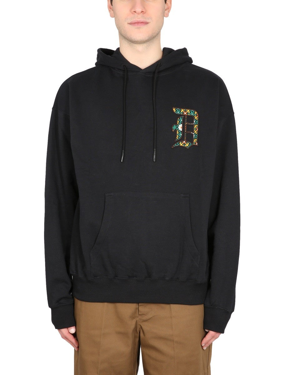 HOODED SWEATSHIRT WITH LOGO