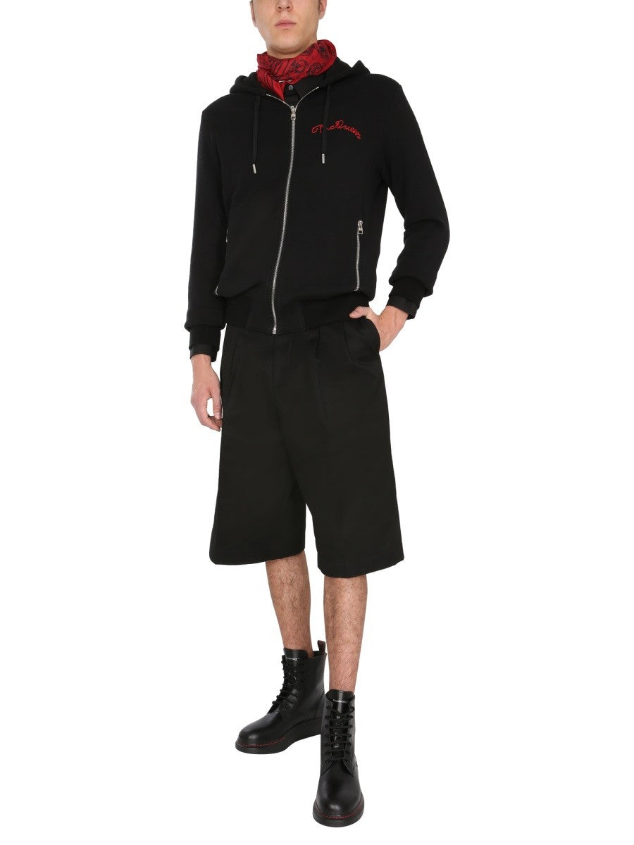 HOODED SWEATSHIRT WITH ZIP