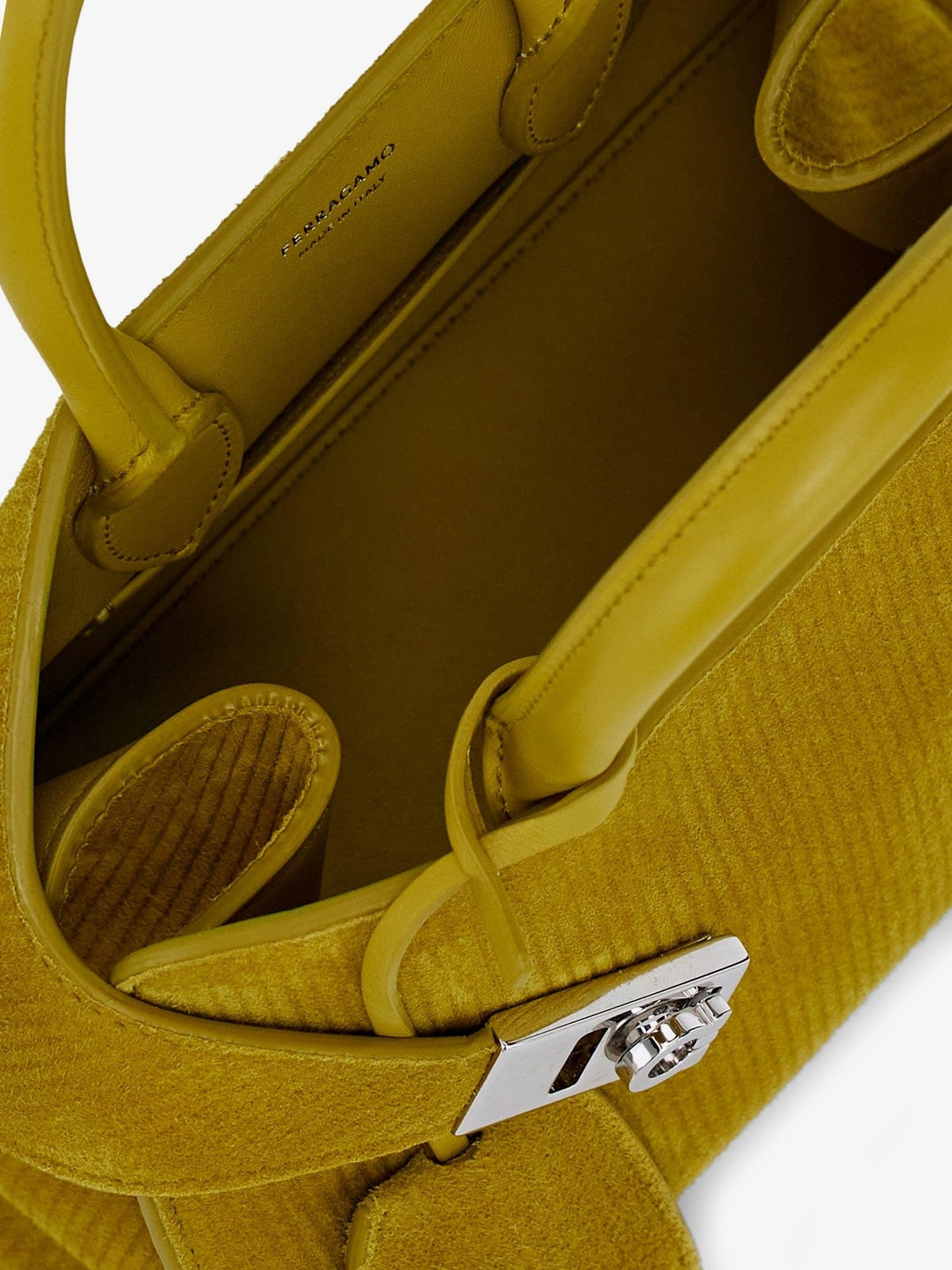 Hug Mini ribbed suede shoulder bag