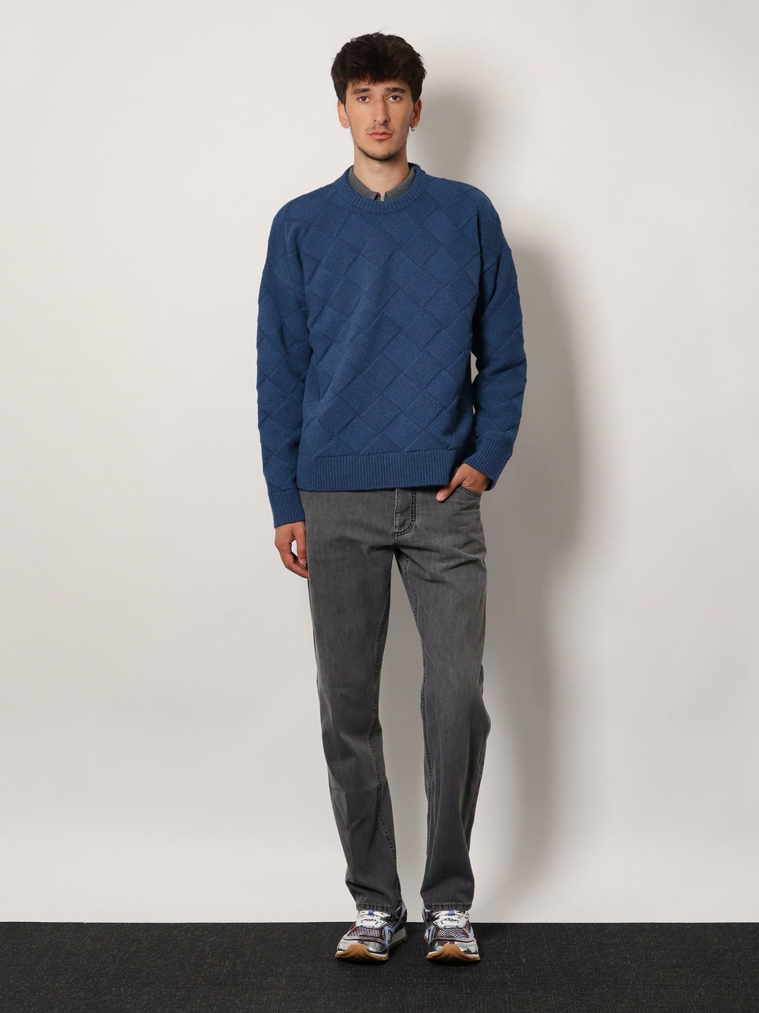 Intreccio 3D wool sweater