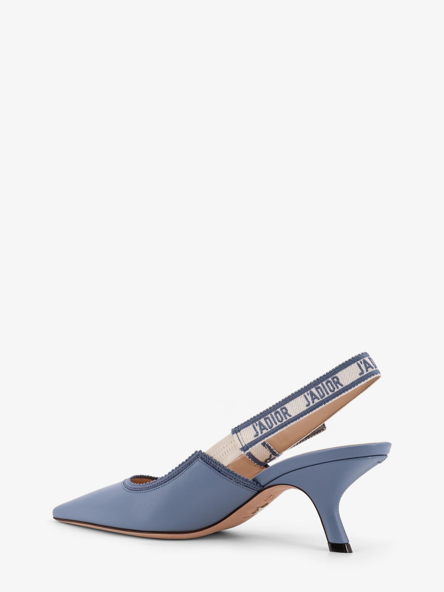 J'Adior leather slingback decolleté