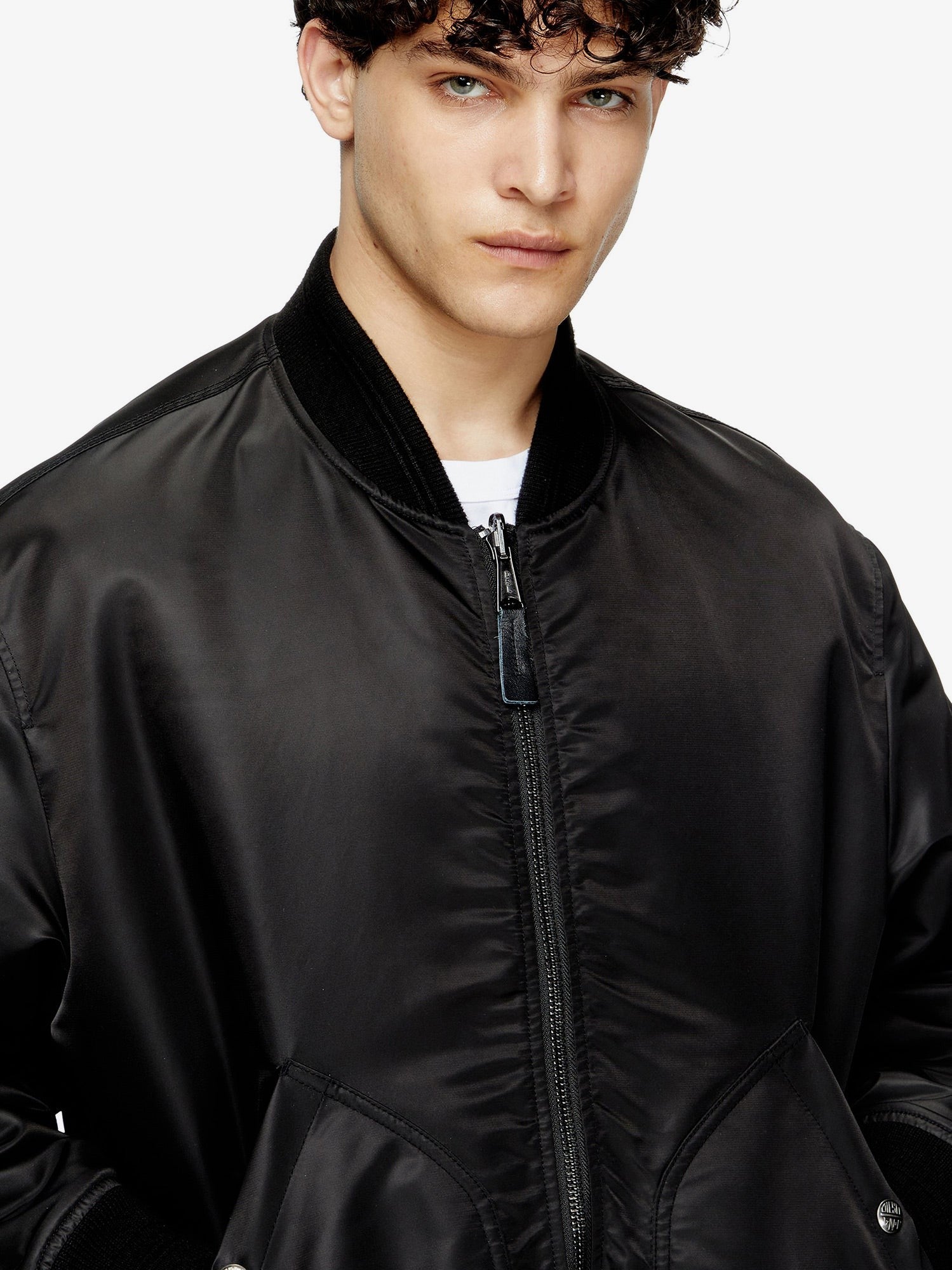 J-Held nylon revesible bomber jacket
