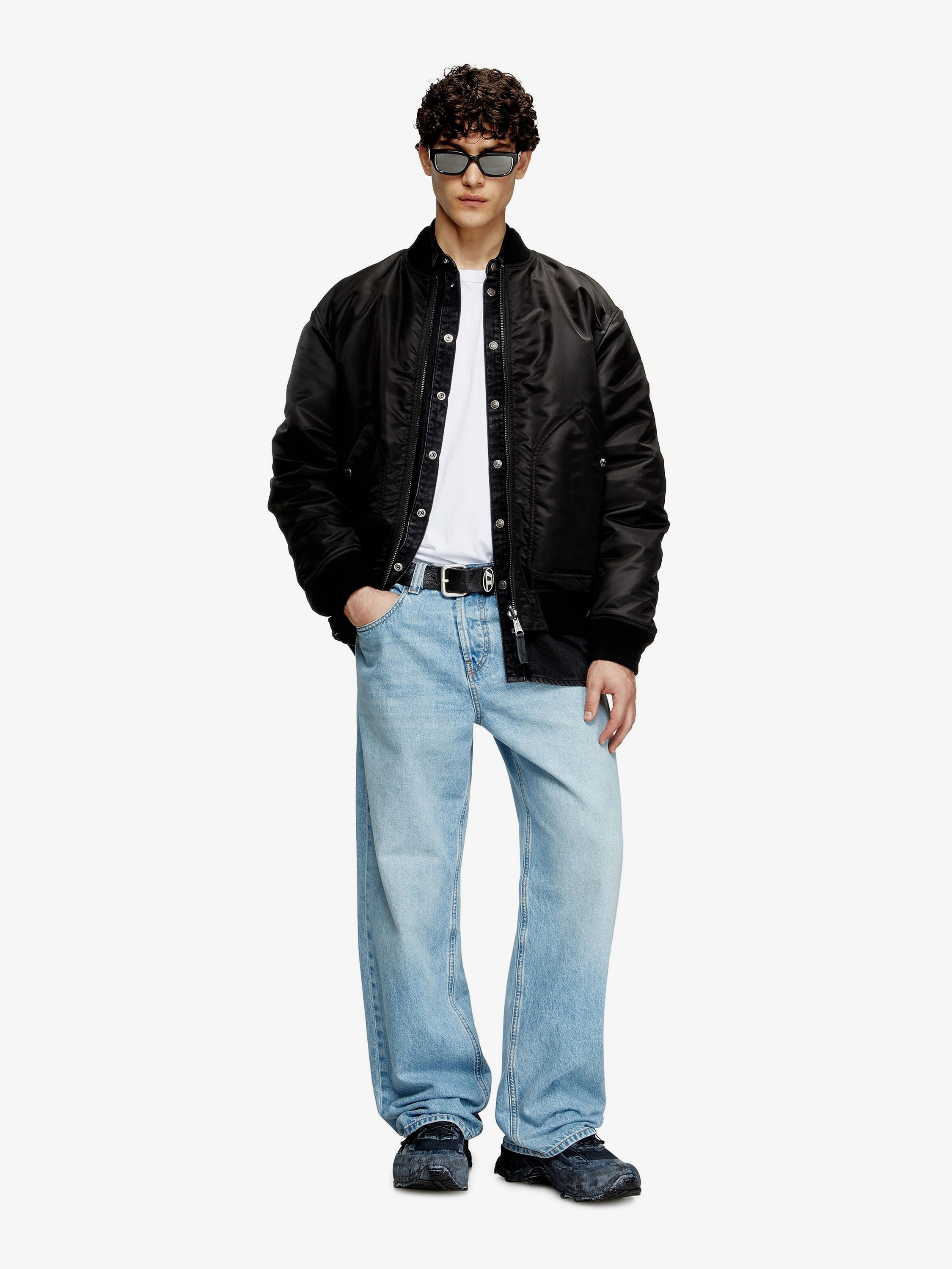 J-Held nylon revesible bomber jacket