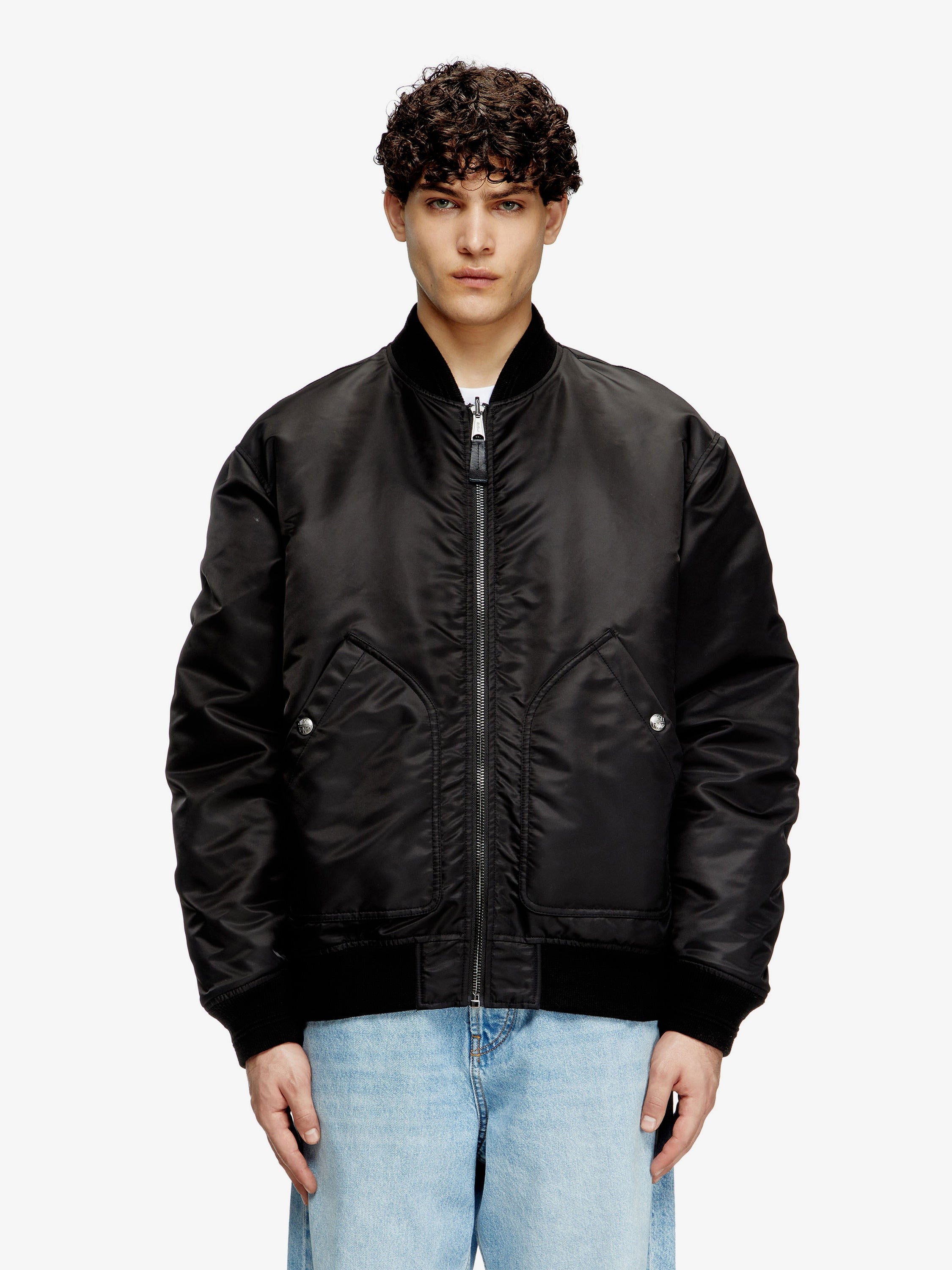 J-Held nylon revesible bomber jacket