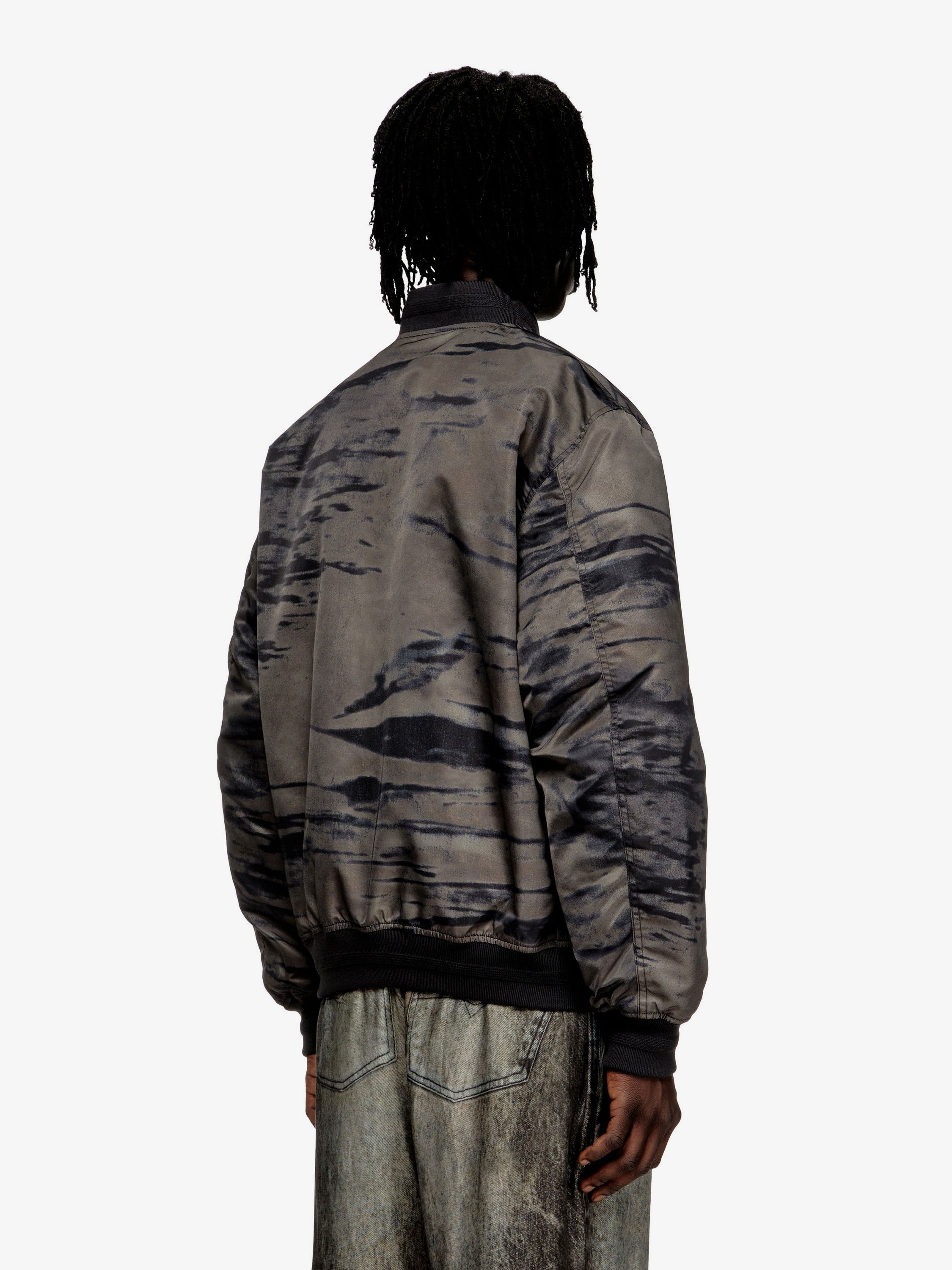 J-Kepes-Dlbz nylon bomber jacket