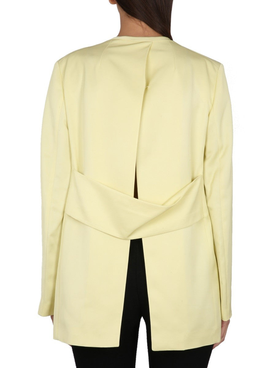 JACKET WITH BACK SLIT