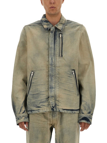 JACKET WITH CONCEALED ZIPPER