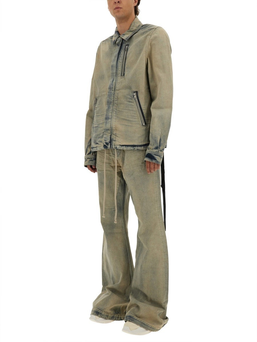 JACKET WITH CONCEALED ZIPPER