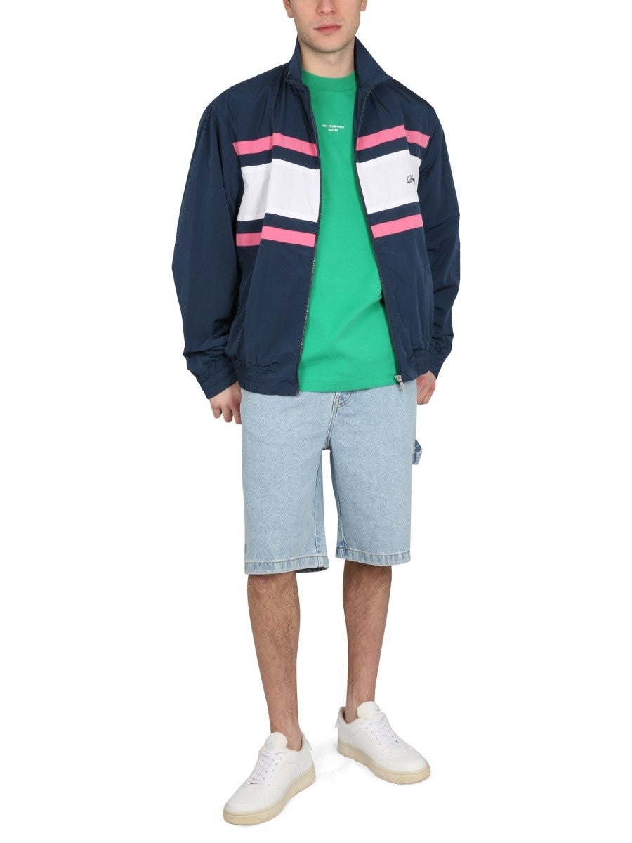 JACKET WITH LOGO EMBROIDERY