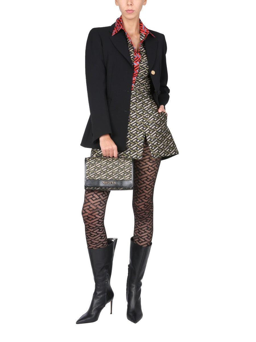 JACKET WITH MEDUSA BUTTON