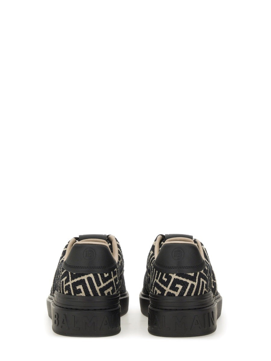 JACQUARD "B-COURT" SNEAKERS