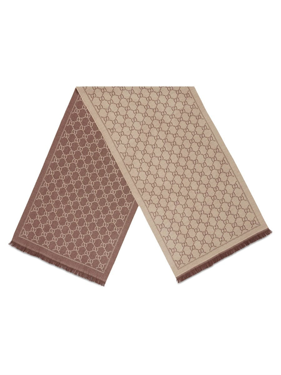 JACQUARD "GG" SCARF