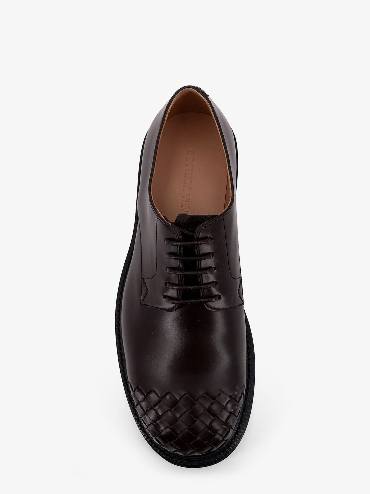 James leather lace-up shoe