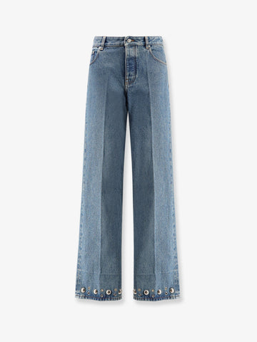 Jeans with metal details