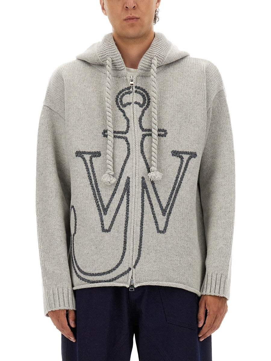 JERSEY WITH ANCHOR EMBROIDERY