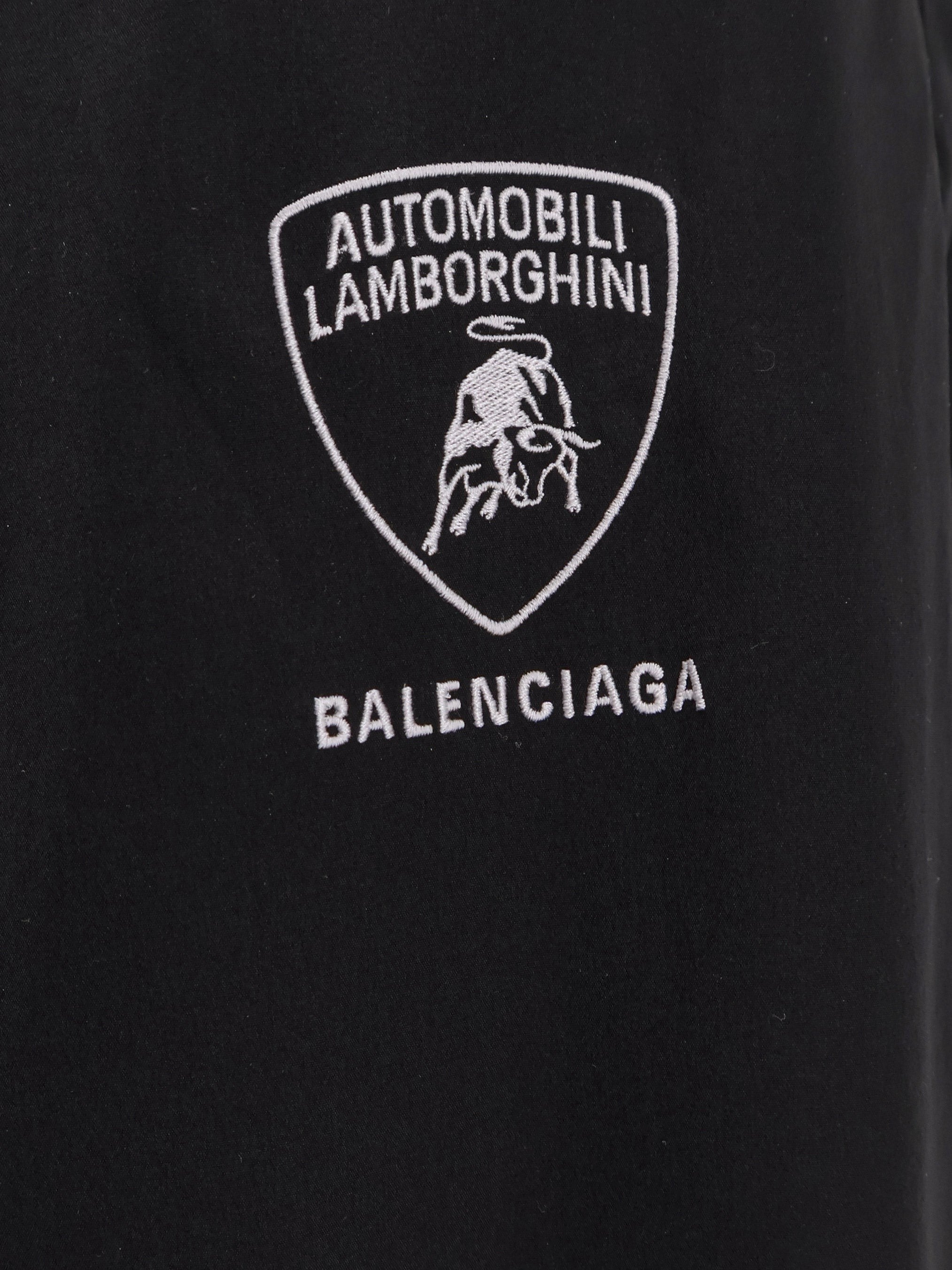 Jogger nylon trousers