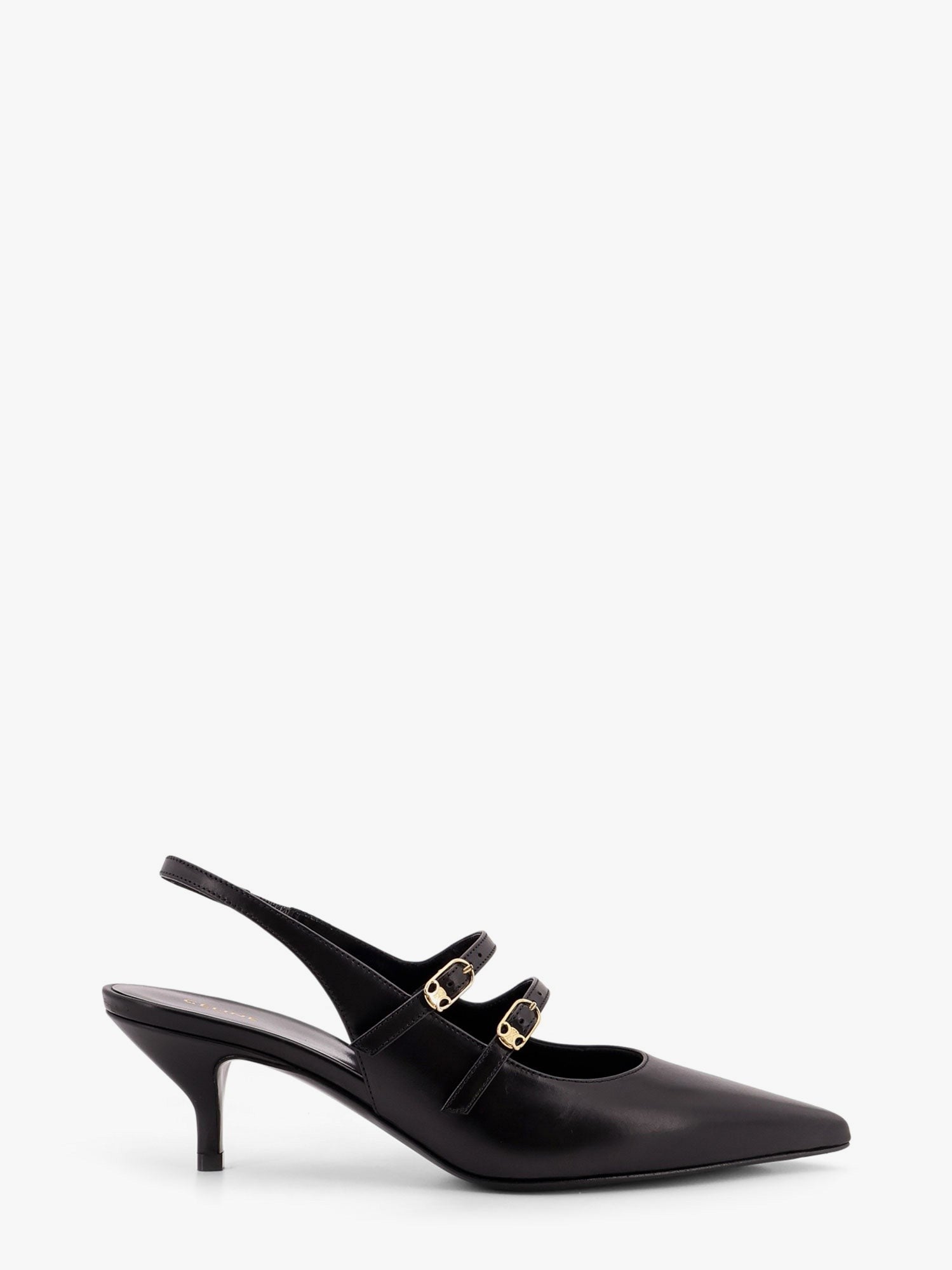 Judy leather double strap mary jane slingback