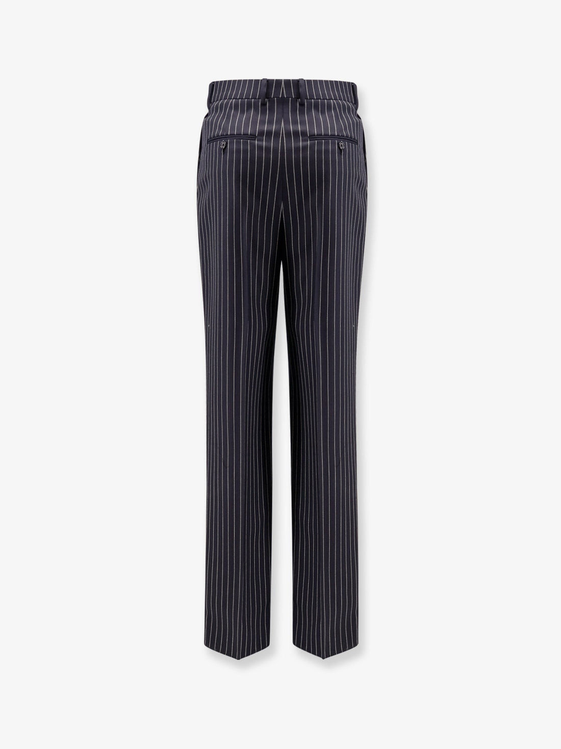 Keith wool trousers with pinstripe motif