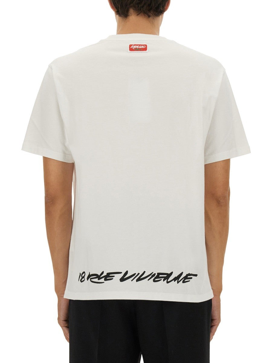 KENZO FUTURA PRINT T-SHIRT