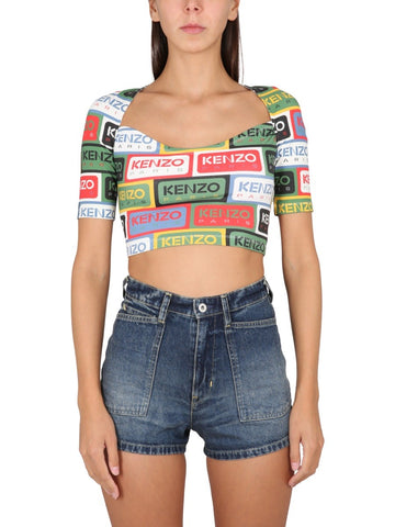 KENZO LABELS SHORT TOP