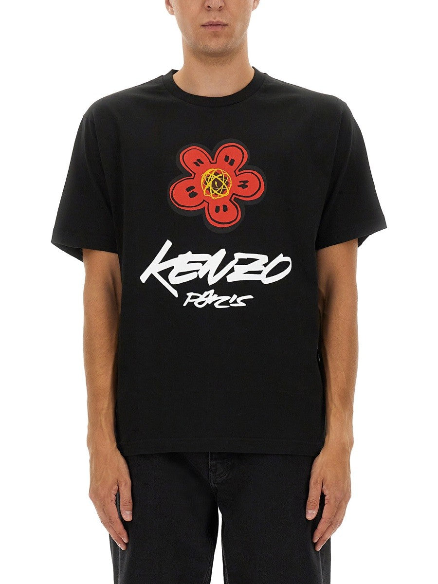 "KENZO X FUTURA 2000" T-SHIRT