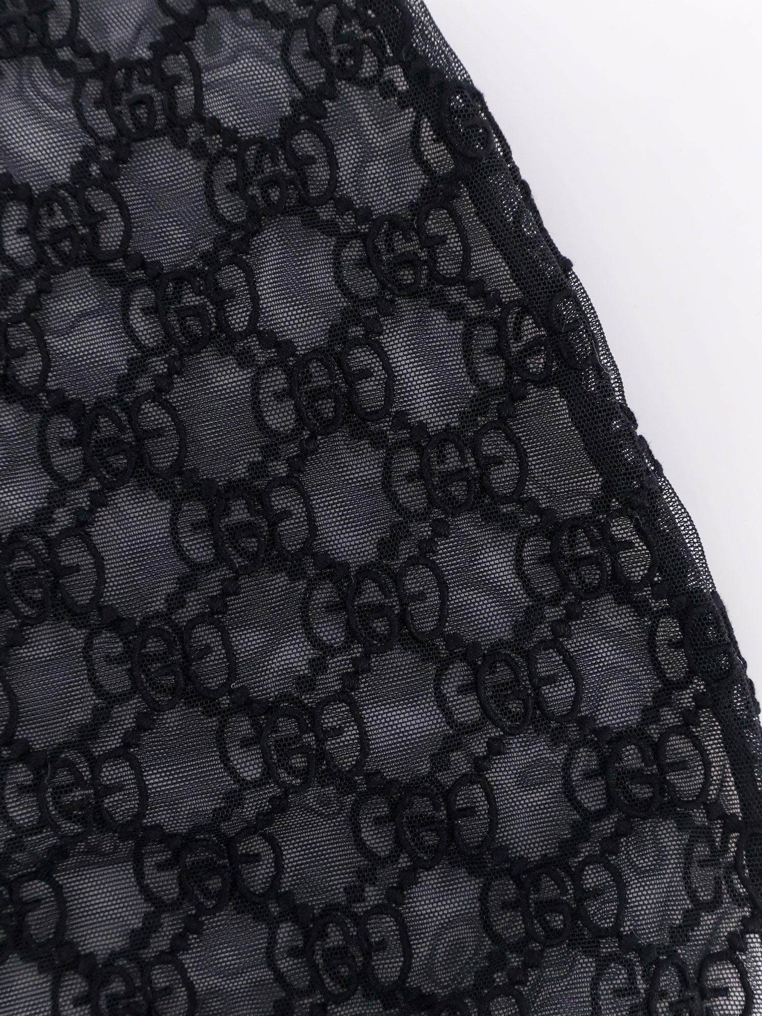 Lace culottes with all-over gg motif