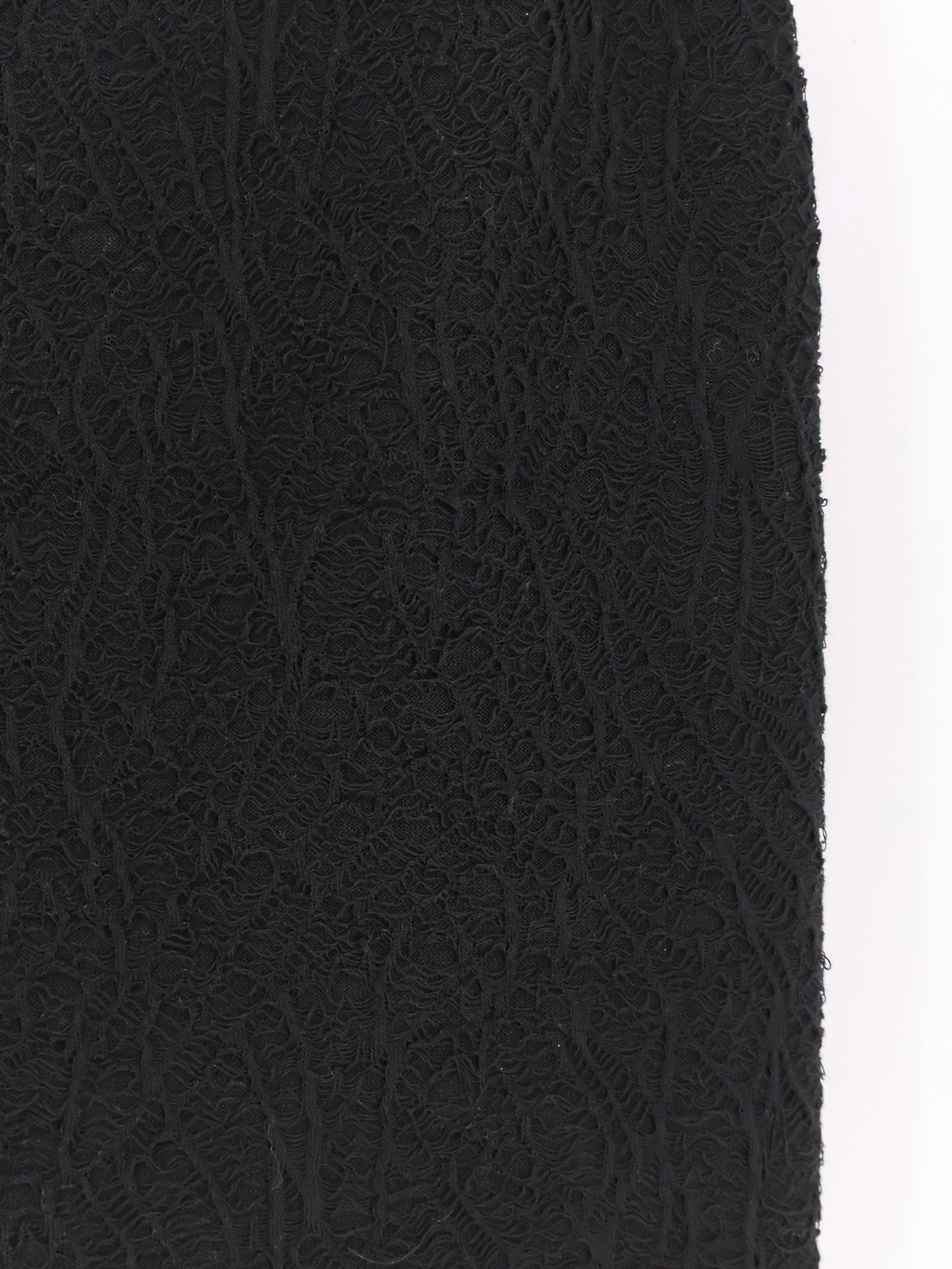 Lace dress with cotton inserts and organic silk