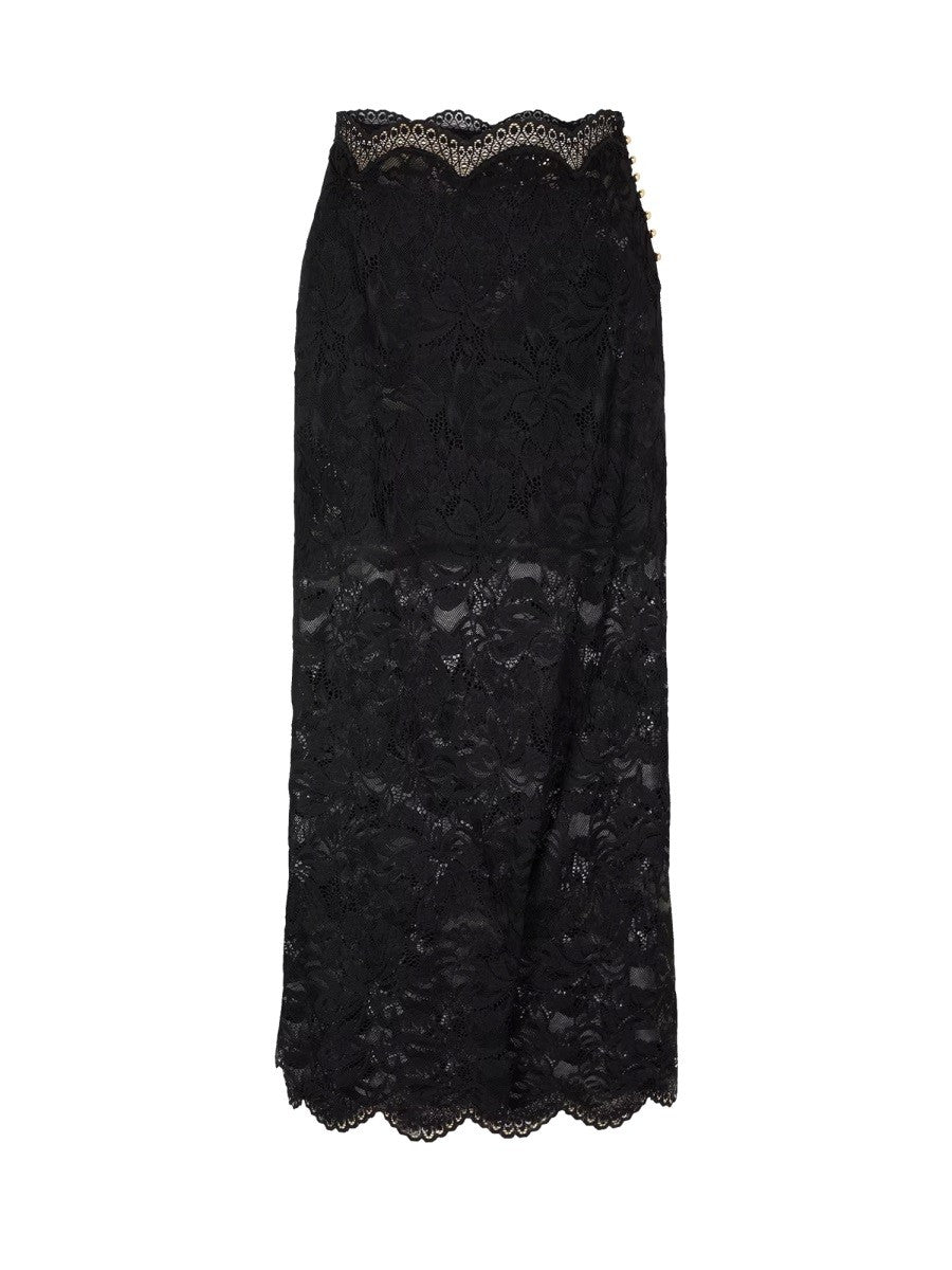 LACE MIDI SKIRT
