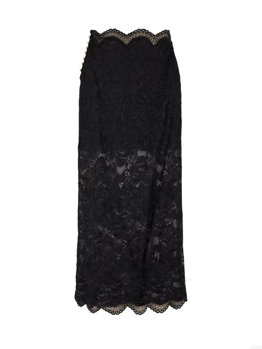 LACE MIDI SKIRT