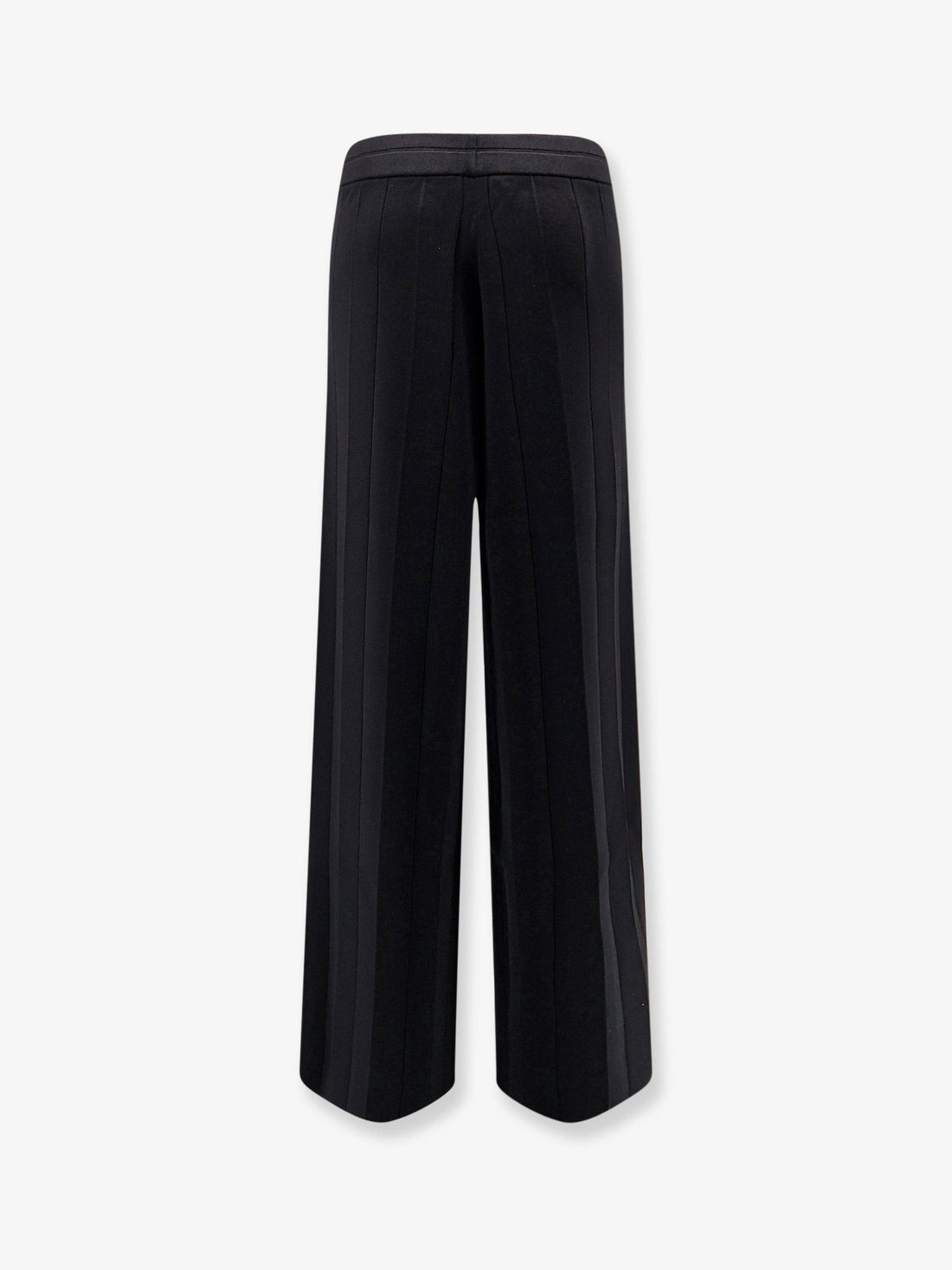 Lama viscose blend trousers