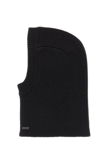 LARGE RIBBED BALACLAVA
