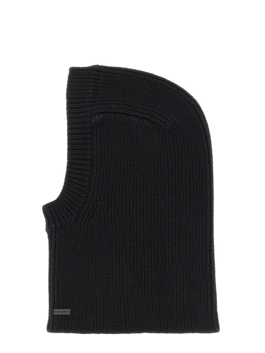 LARGE RIBBED BALACLAVA