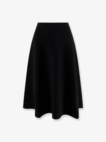 Lazio viscose blend skirt