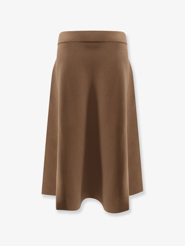 Lazio viscose blend skirt