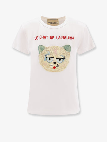 Le Chat de la Maison jersey T-shirt