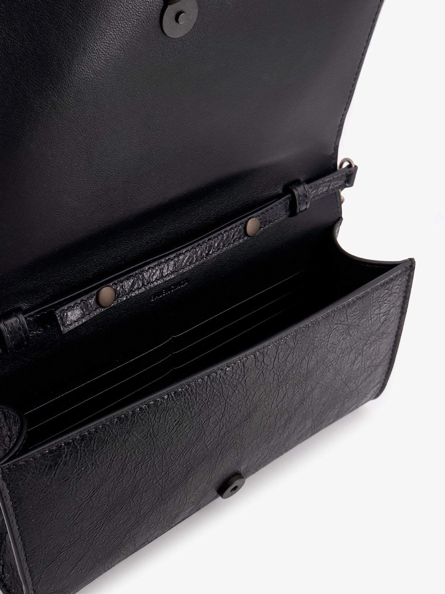 Le city wallet leather shoulder bag