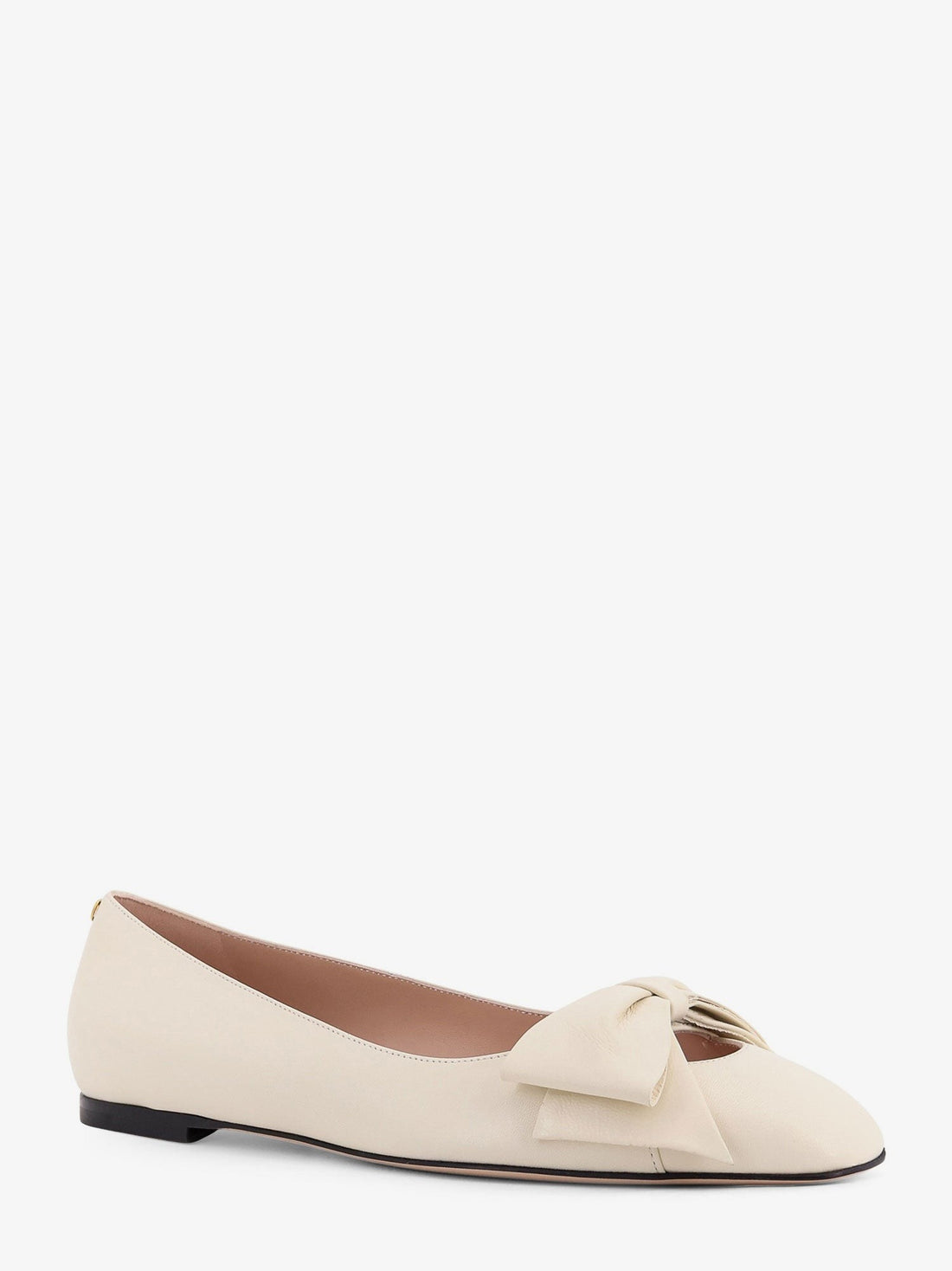 Leather Bowow ballerinas