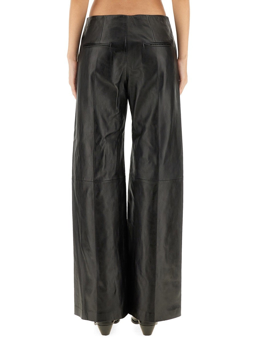 LEATHER "CIARRA" PANTS
