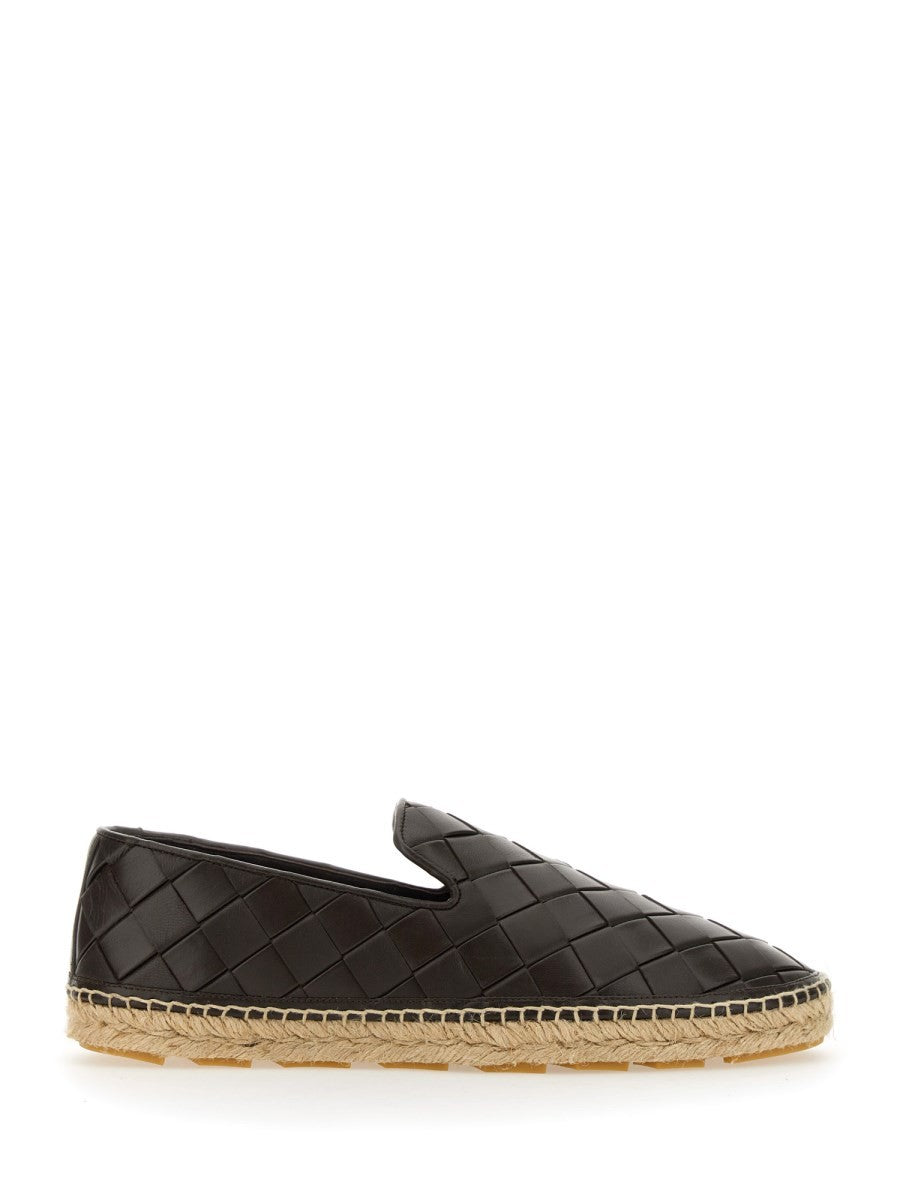 LEATHER ESPADRILLE