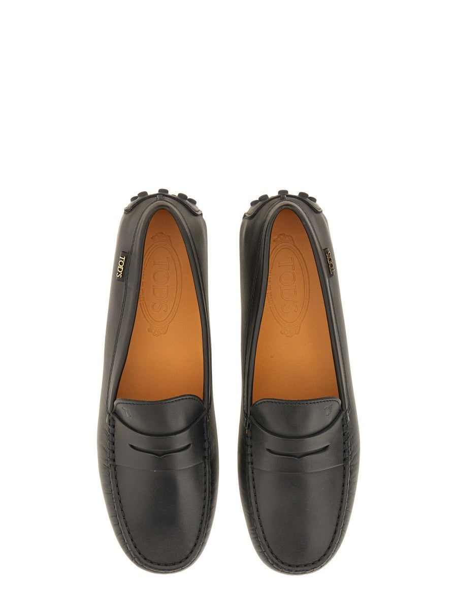 LEATHER "GOMMINO" LOAFER